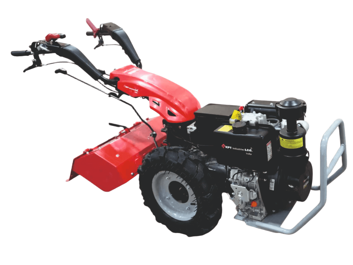 Petrol Power Weeder with 9HP and Back Rotary